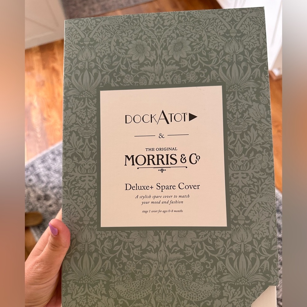 Dock A Tot Deluxe spare cover by morris & co! Color Acanthus